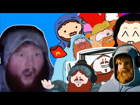 CaseOh Reacts To His Animation ( 1 Hour compilation )