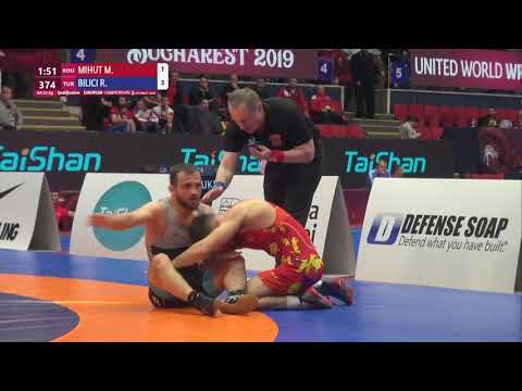 Qual. GR - 63 kg: M. MIHUT (ROU) v. R. BILICI (TUR)