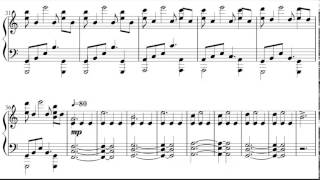 Interstellar First step - Hans Zimmer -  Piano cover rearrangement + music sheet - R.A.