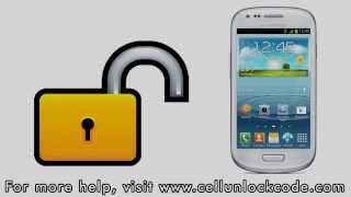 How to Unlock Any Samsung I8190 Galaxy S3 mini Using an Unlock Code