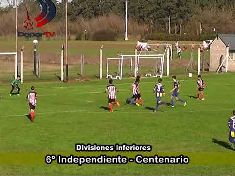 Fútbol Div. Inferiores IAC: Independiente Vs  Centenario "A" - 08/06/2019