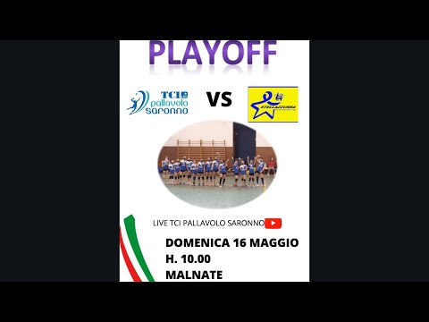 U13A : STELLA AZZURRA GIALLA MALNATE - TCI PALLAVOLO SARONNO 16/05/2021