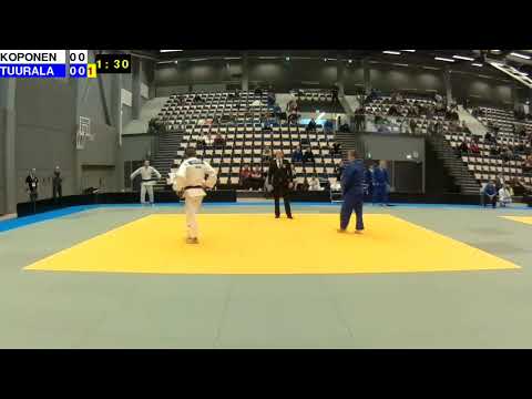 Finnish Judo Open 2018: M-66: KOPONEN - TUURALA