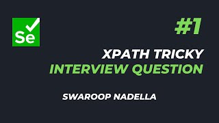 Download the video "#1 - XPath Tricky Interview Question || Selenium Java Automation Testing"