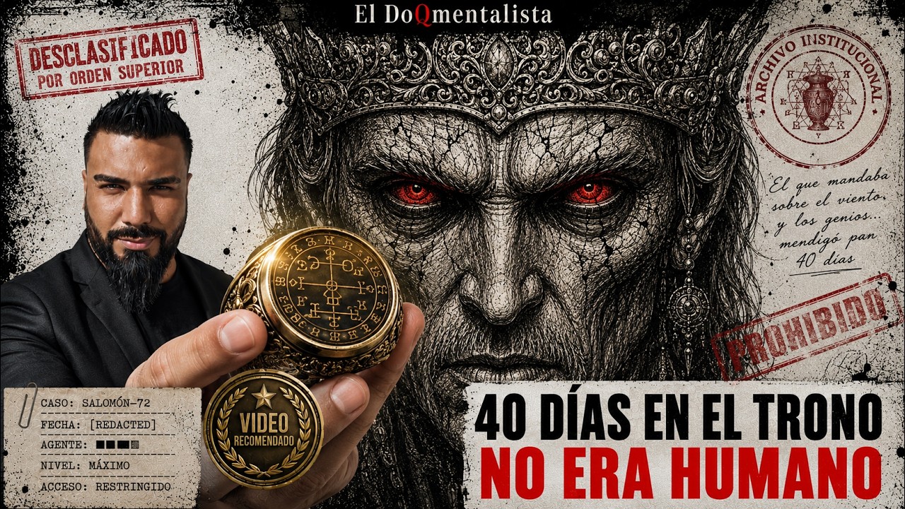 El ANILLO del REY SALOMÓN: el PODER sobre los DEMONIOS que la BIBLIA OCULTÓ