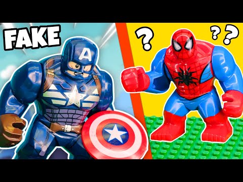 Unboxing FAKE LEGO Avengers Big Figs...