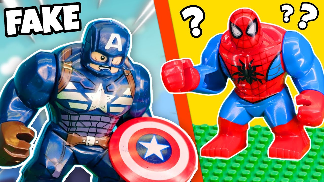 Unboxing FAKE LEGO Avengers Big Figs...