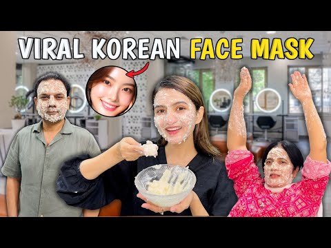 Home remedy of viral korean rice face mask for dark spots and glass skin | Hira Faisal | Sistrology