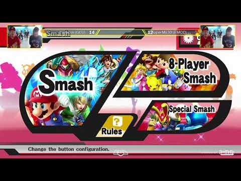 CSL Smash 2017 Qualifer - GCU vs EMCC - Smash 4