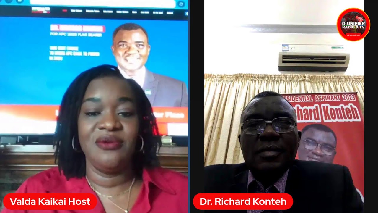 MEET THE UNIFIER SHOW - Live Interview with Dr. Richard Konteh