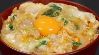 Oyakodon (Chicken and Egg Bowl Recipe) 親子丼 作り方 レシピ