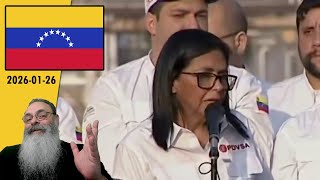 #Venezuela 2026-01-26: "YOU have 15 MINUTES to DECIDE" - TRUMP's ULTIMATUM to DELCY was EXPOSED