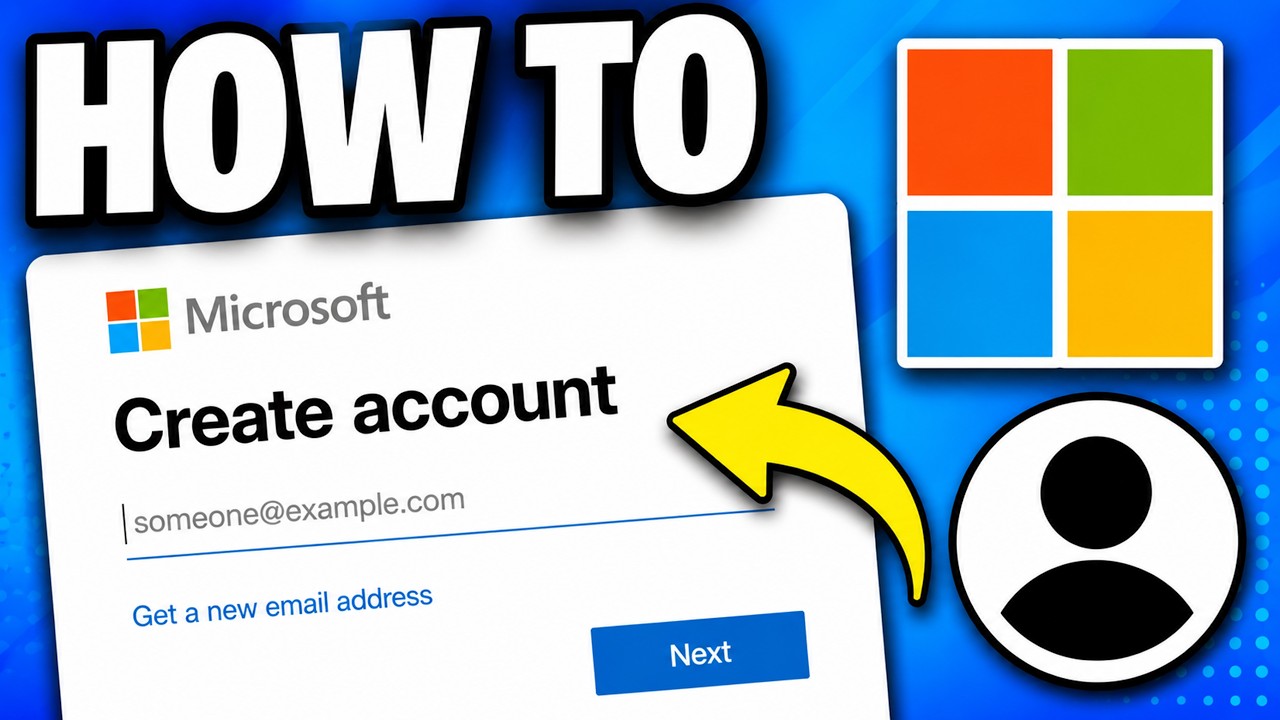 How To Create a Microsoft Account on PC & Laptop - Tutorial🔥