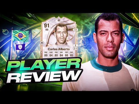 91 ICON CARLOS ALBERTO PLAYER REVIEW - EA FC 26 ULTIMATE TEAM