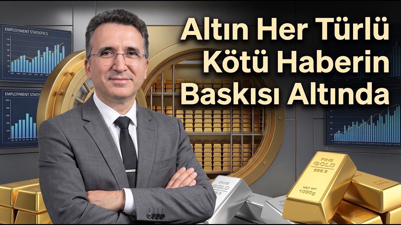 Altın Her Türlü Kötü Haberin Baskısı Altında