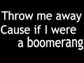 The Summer Set "Boomerang" with Lyrics on ...