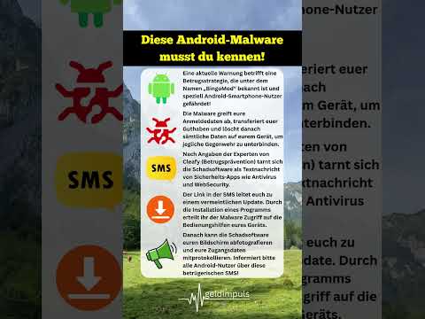 Diese Android Malware ist brandgefährlich! ⚠️📱✅ #android #virus #handy