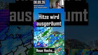 🌡️HOCHSOMMERWETTER geht - Lokale UNWETTER im SÜDEN⛈️ - Ab DONNERSTAG w