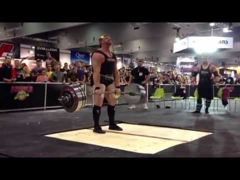Eben Le Roux strongman 400kg deadlift at Arnold Classic Australia 2015