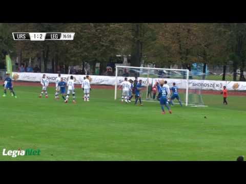 Skrót meczu Ursus Warszawa-Legia II Warszawa.08.10.2016