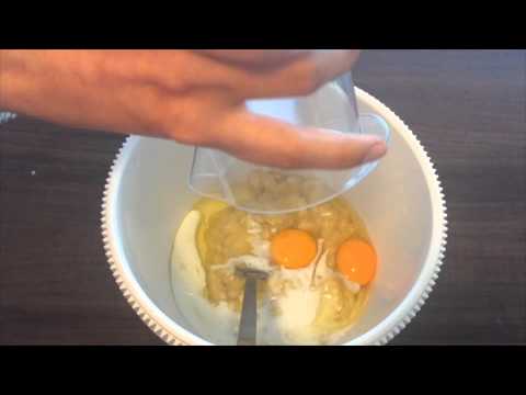 Bananencake zonder toegevoegde suiker