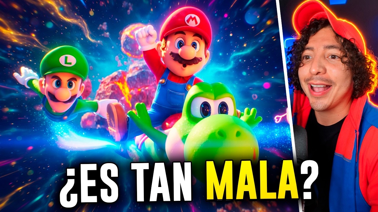 THE SUPER MARIO GALAXY MOVIE es destruida en la critica ¿Es tan mala?