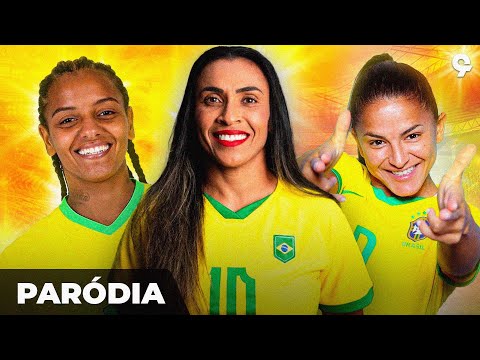 ♫ SELEÇÃO FEMININA na COPA do MUNDO 2023 | Paródia Léo Santana - Posturado e Calmo