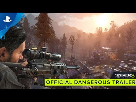 Sniper Ghost Warrior 3 - Official Dangerous Trailer | PS4