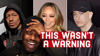 The Second Week ??? Eminem - The Warning (Mariah Carey diss) Reaction