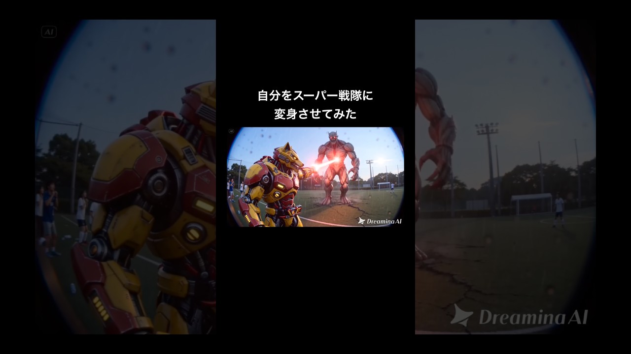 自分をスーパー戦隊に変身させてみた