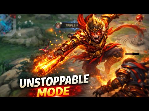 Monkey King Unstoppable Mode 💥 || 5v5 Moba Legend 