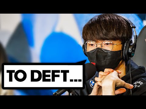 Faker's message to Deft after losing