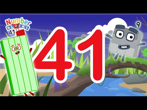 Numberblocks 41 Magic Run Insect Little World New Season | Numberblocks Find Missing Number
