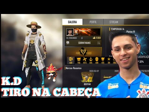 PERFIL DOS PRO PLAYER DE FREE FIRE!!!