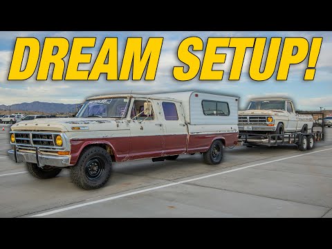 I FINALLY Built My F100's Dream Crew Cab Towing Setup!