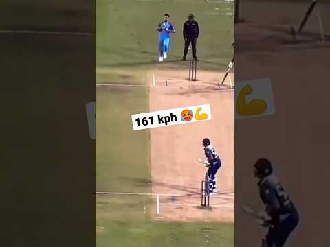 #Shorts Umran Malik Bowling speed 🥵