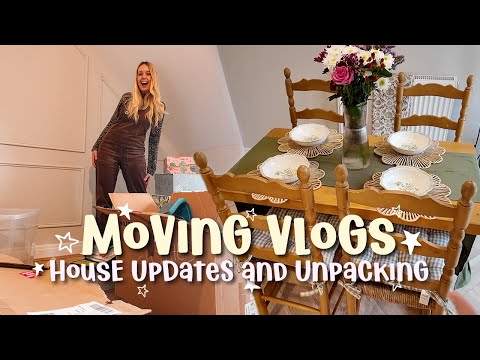 MOVING VLOGS 2025 | NEW HOUSE UPDATES | UNPACKING AND ORGANISING VLOG