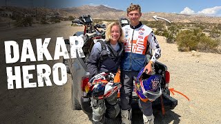 Learning Rally Racing from an American PRO