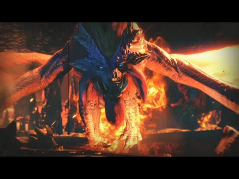 Monster Hunter Rise - Teostra Ecology Cutscene