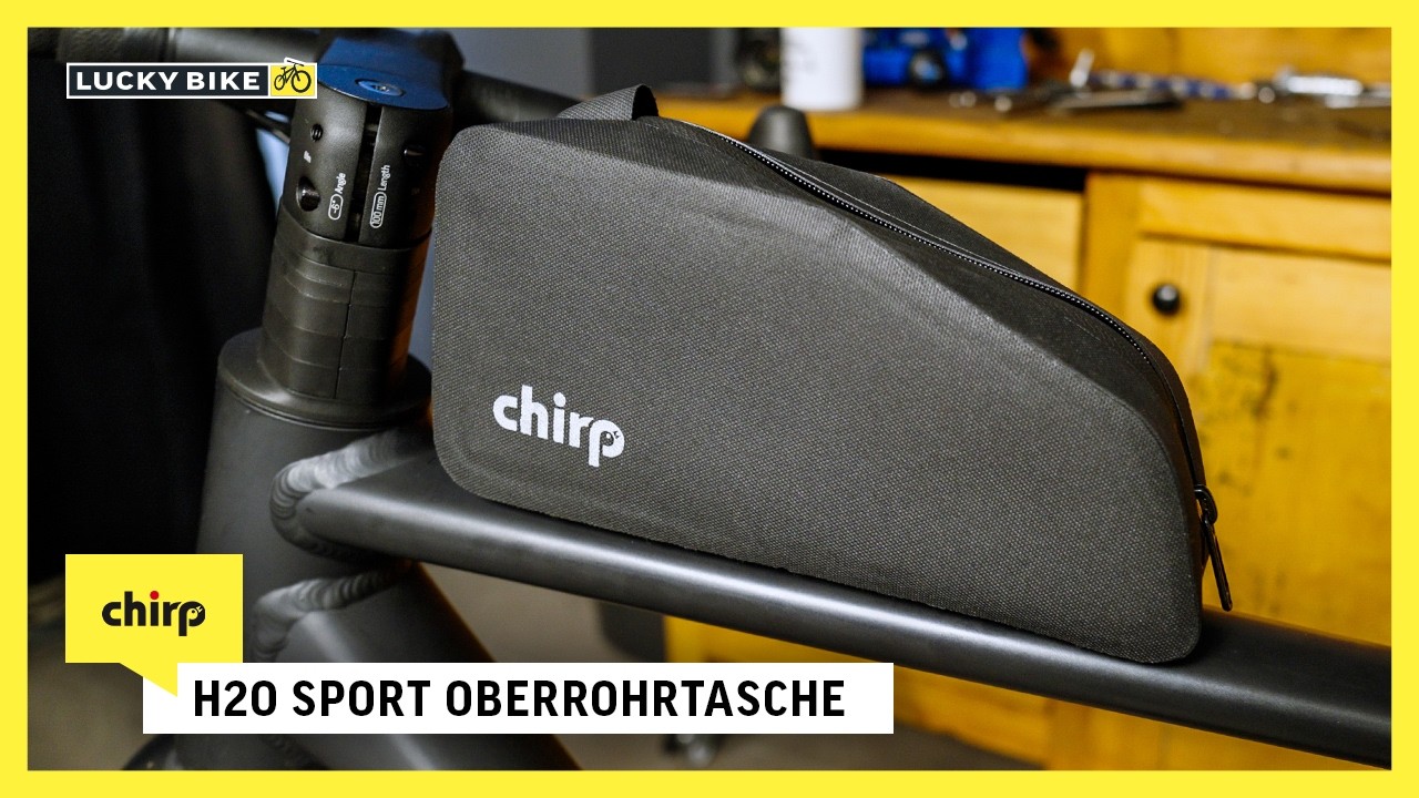 CHIRP H2O SPORT OBERROHRTASCHE REVIEW | Wasserdichte Oberrohrtasche für dein Fahrrad zum top Preis!