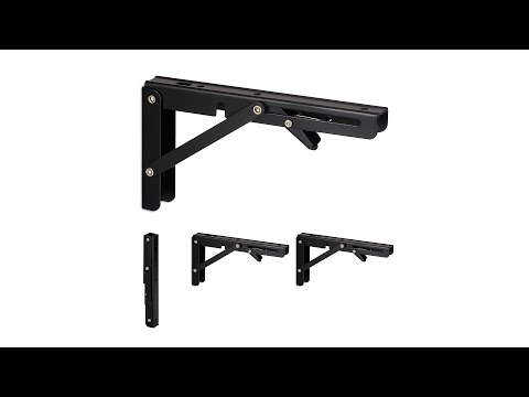 Klappbare Regalträger 4er Set Weiß