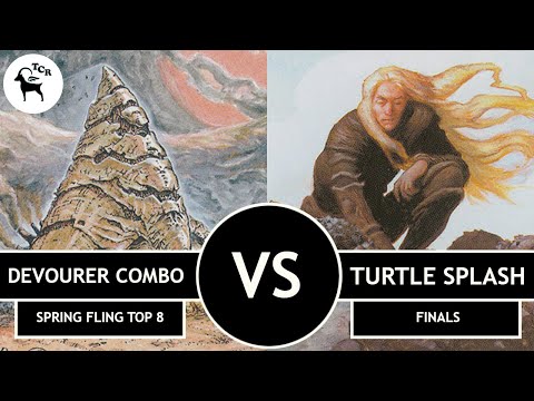 Premodern 2022 Spring Fling Finals - Devourer Combo vs Turtle Splash