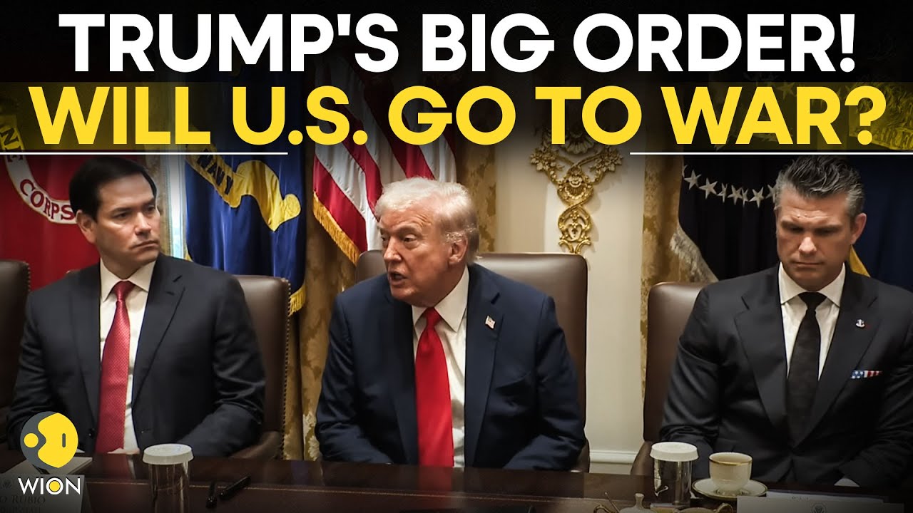 Trump's BIG Order! Will US Go To War? | Donald Trump Announcement LIVE | Trump Cabinet Meeting LIVE