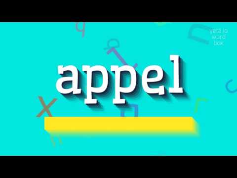 APPEL - How to pronounce it?