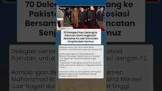 70 Delegasi Senior Iran Datang ke Pakistan Demi Negosiasi dengan AS soal Gencatan Senjata & Hormuz