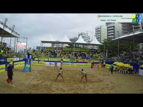 Barbara/ Carol x Taina/ Vitoria Final Vila Velha Cronologico