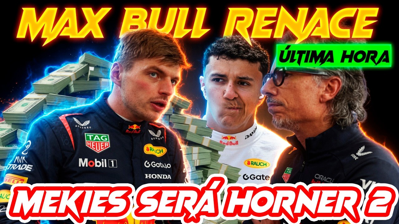 RED BULL IGUALA EL SALARIO DE HAMILTON PARA MAX HASTA 2029, FUERA CLAUSULA Y SOLO SE LE ESCUCHA A ÉL