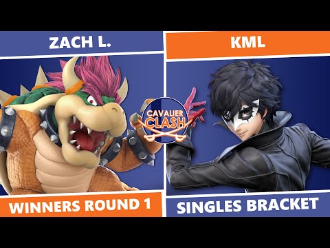 Cavalier Clash 4: Winners Round 1 - Zach L. (Bowser) Vs KML (Joker) SSBU Singles