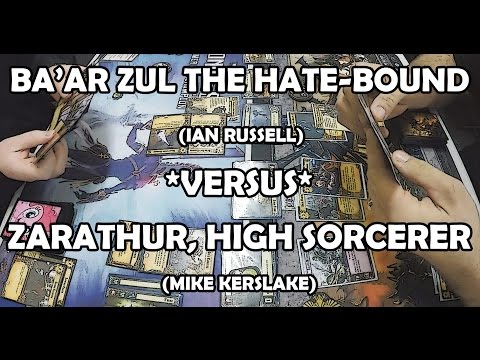 Ba'ar Zul the Hate-Bound versus Zarathur, High Sorcerer - Warhammer 40,000: Conquest