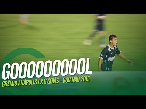 GOLS (Sim, todos!) - Grêmio Anápolis 1 x 6 Goiás - Goianão 2015